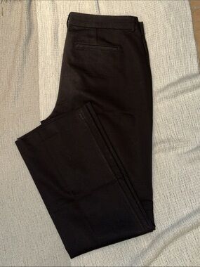 Liverpool Black Bootcut Trousers - Sleek Office Staple